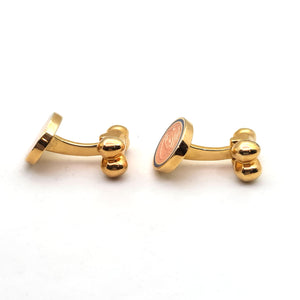 Diffusion Rose Tulip Cufflinks with Boner action